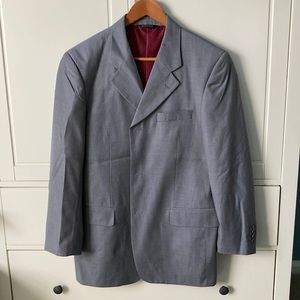 Lineage 38s grey suit jacket
